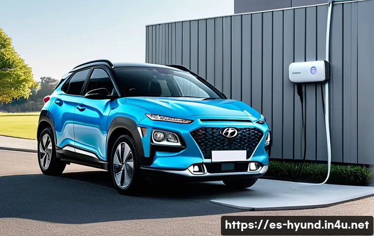 현대 코나 전기차의 충전 시간 관련 이미지 2